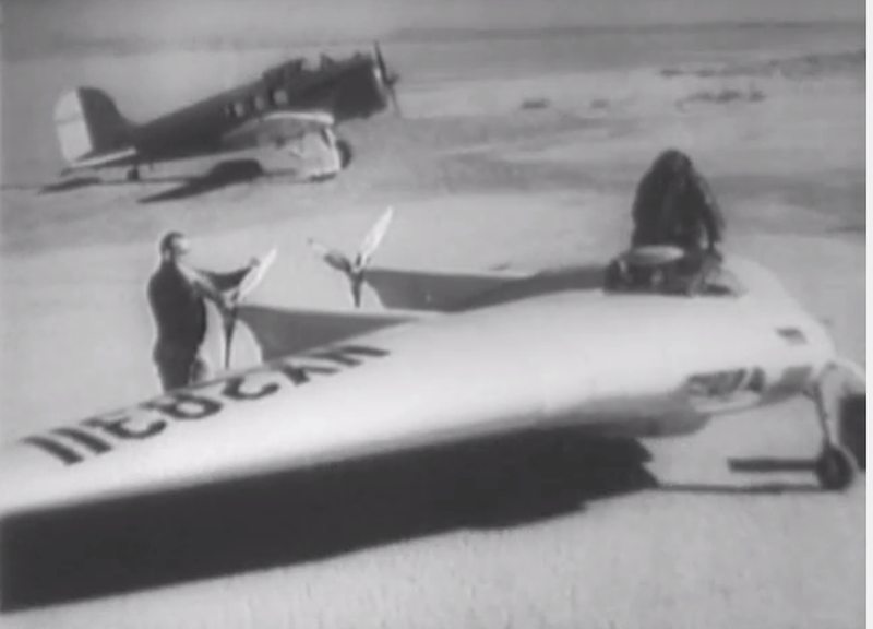 Flying Wing Development German WWII US 1940s XB-35 YB-49
